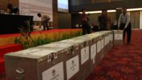 Ilustrasi. Rapat Pleno Rekapitulasi Suara Pilkada Padang putaran kedua di Hotel Grand Inna Muara, Kota Padang. Foto : Istimewa
