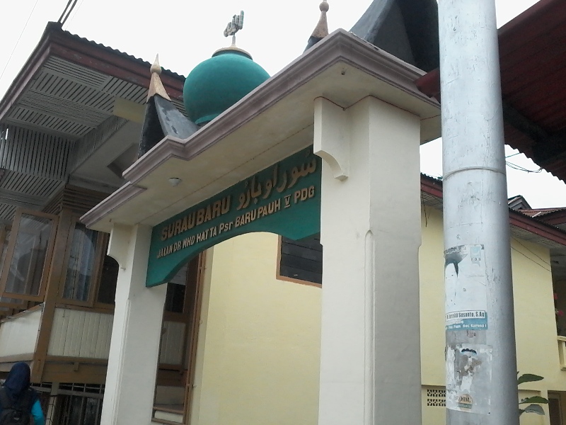 Mushalla Suara Baru Pauh, Kota Padang. Foto Ikhwan