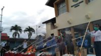 Pemusnahan dilakukan oleh Kejari dan BNK Kota Padang di Kantor Kejaksaan Negeri Padang, Kota Padang, Rabu.